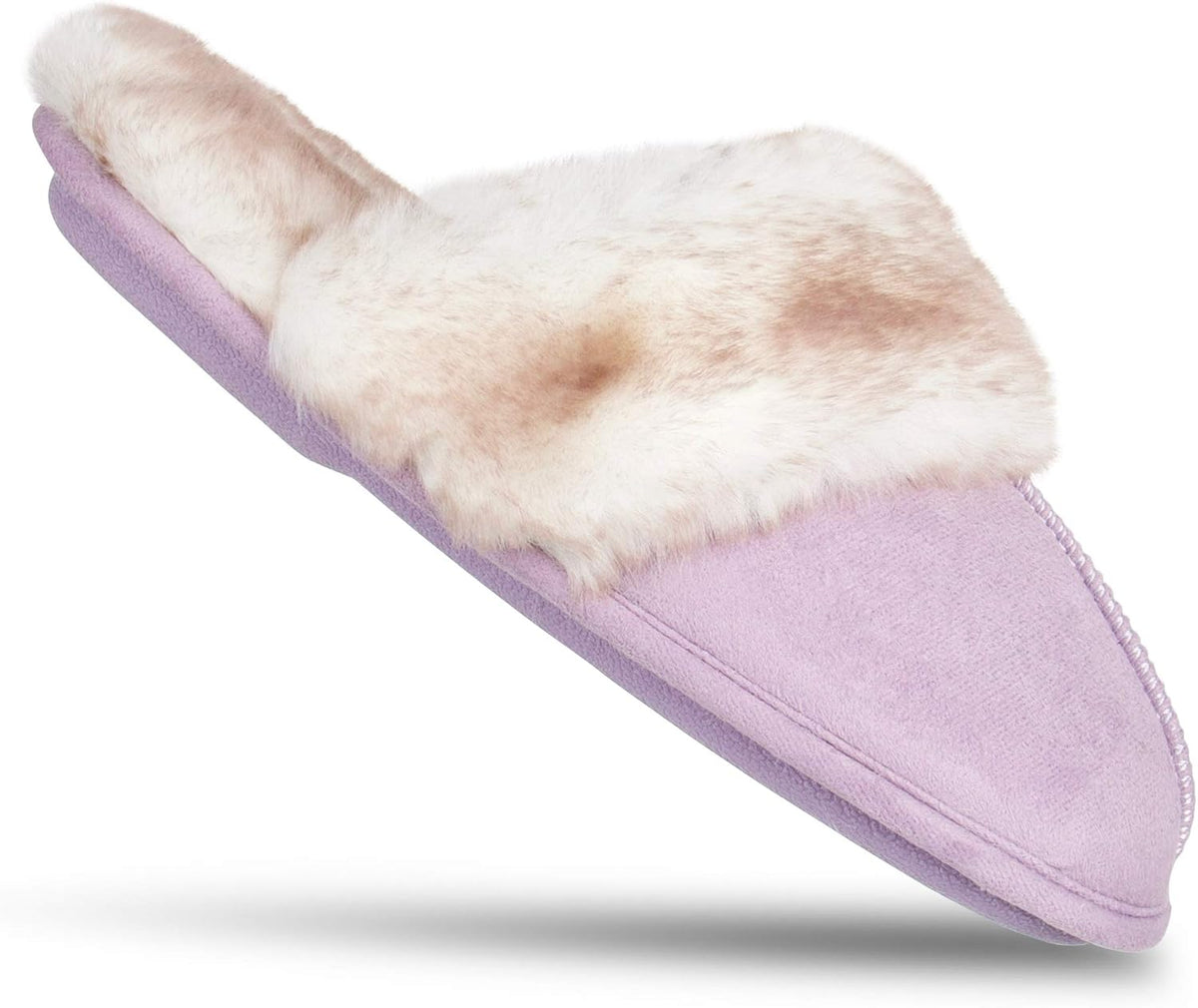 Indulge in Ultimate Comfort with Jessica Simpson's Faux Fur Memory Foam Slippers - Cozy, Stylish, and Slip-Resistant!